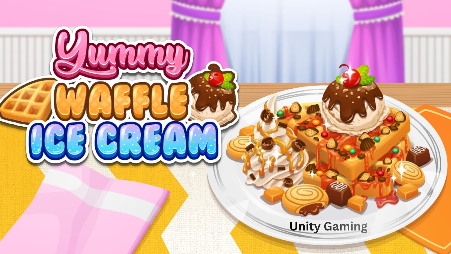 Yummy Waffle Ice Cream – A Deliciously Creative Treat-Making Adventure